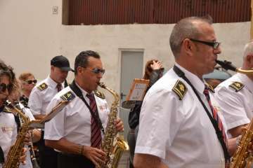 Misa, procesión y desfile de ganado en La Pardilla (Foto Francisco Javier Santana)